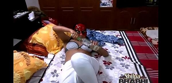  desi bhabhi Shilpa enjoying fuck from reverse cow girl style by husband